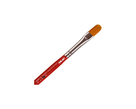 PINCEL HOBBY S-9744 Nro  8 SINTETICO x6 u. LENG. DE GATO