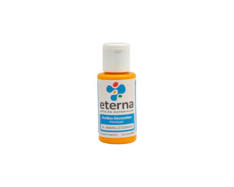 ACRILICO ETERNA DECO x  50 ML   14 AMARILLO DORADO