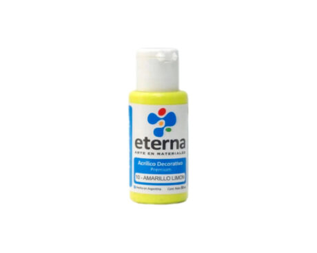 ACRILICO ETERNA DECO x  50 ML   10 AMARILLO LIMON