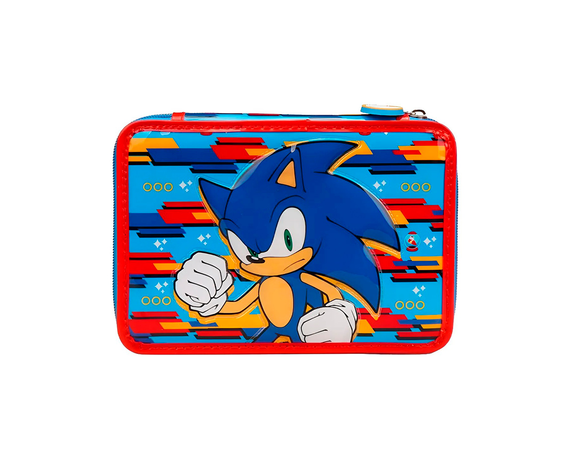 CARTUCHERA CRESKO SO217 SONIC 1P C/UTILES