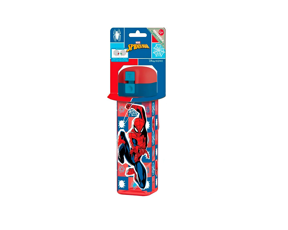 BOTELLA WABRO 1470 SAFETY LOOK SPIDERMAN x 550 ml