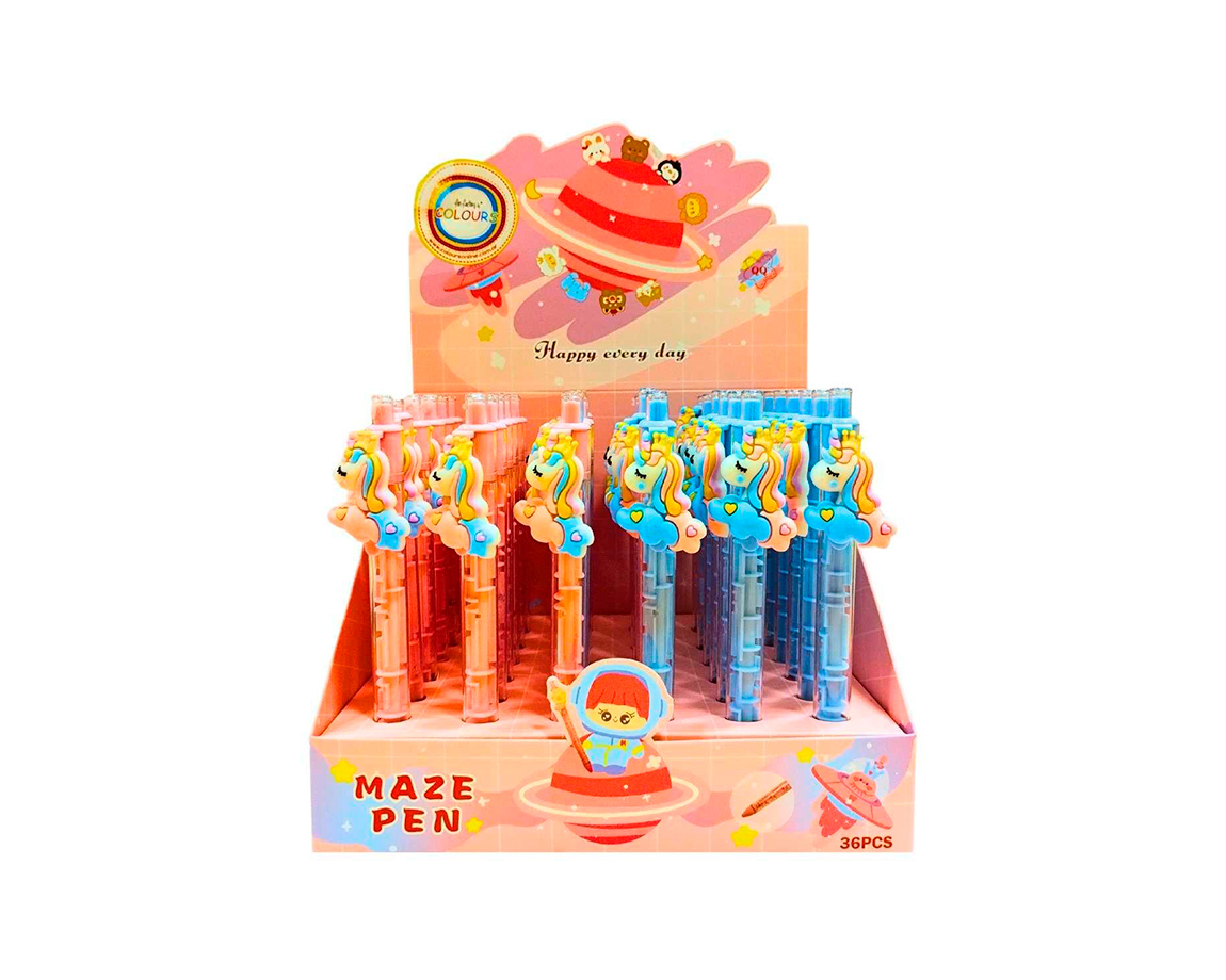 BOLIGRAFO COLOURS 26835 UNICORNIO CON JUEGO