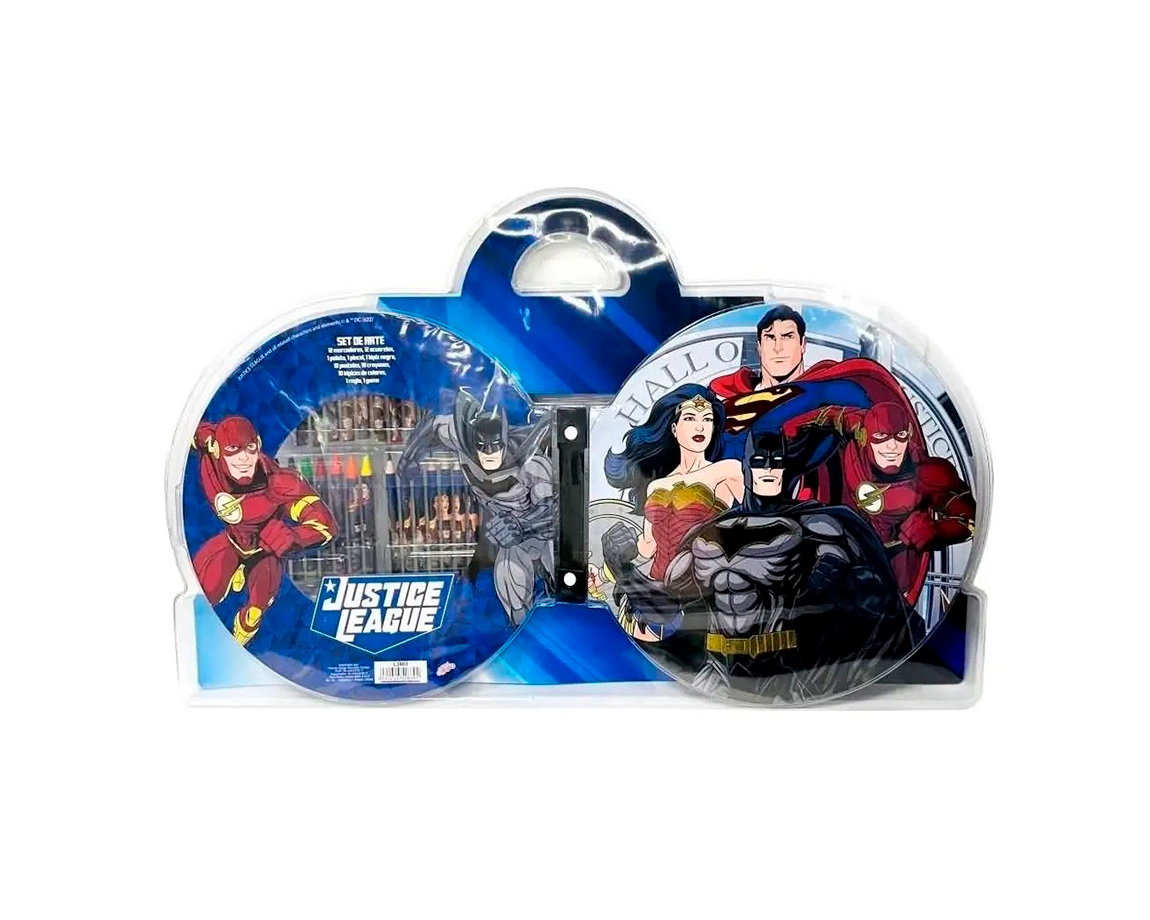 SET ARTE CRESKO LJ403 LIGA DE LA JUSTICIA 60 PIEZAS