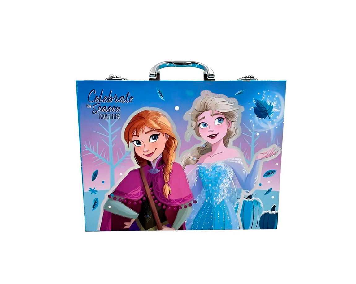 VALIJA SET DE ARTE CRESKO FA111 FROZEN 65 PIEZAS