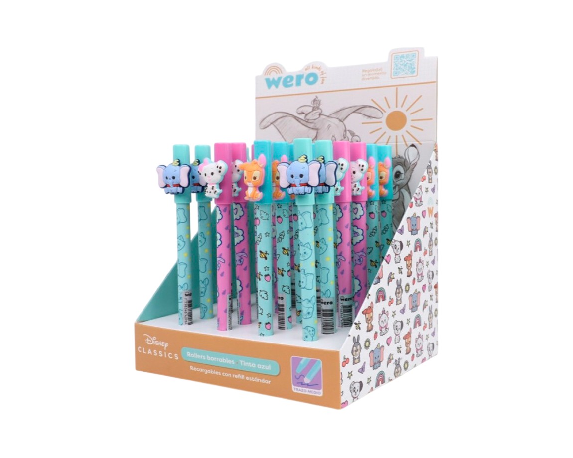 BOLIGRAFO WERO WE4137 BORRABLE DISNEY CLASSICS