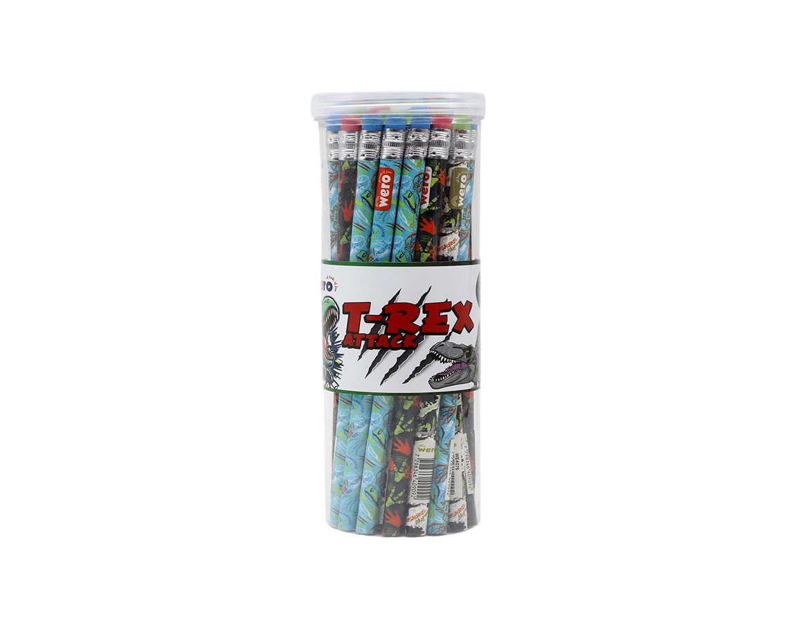 LAPIZ WERO WE4076 T-REX C/ GOMA X 30U.