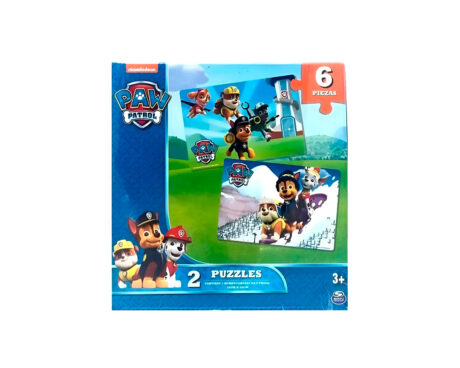 JUGUETE PUZZLE PAW PATROL 1605 x6 P X 2 UNID.