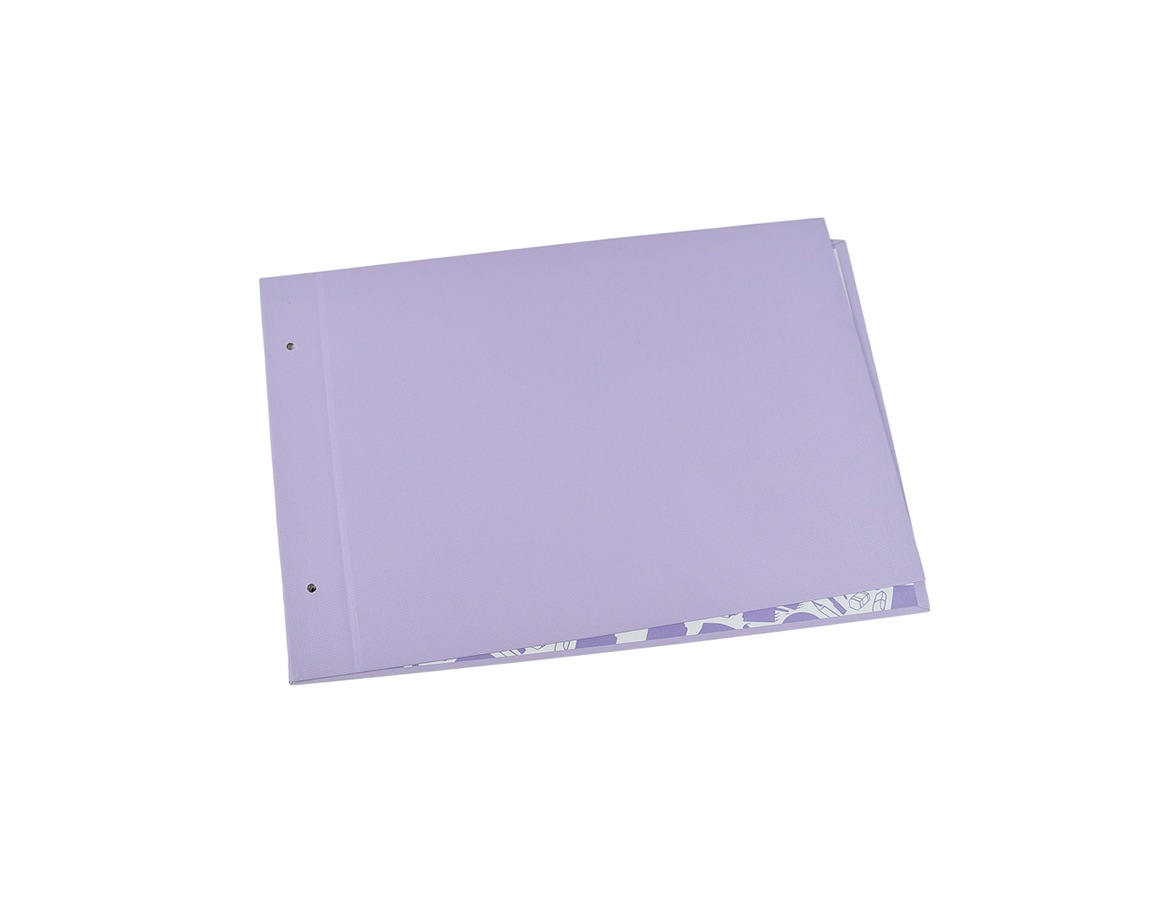 CARPETA EZCO N°5 LILA PASTEL 2 TAPAS