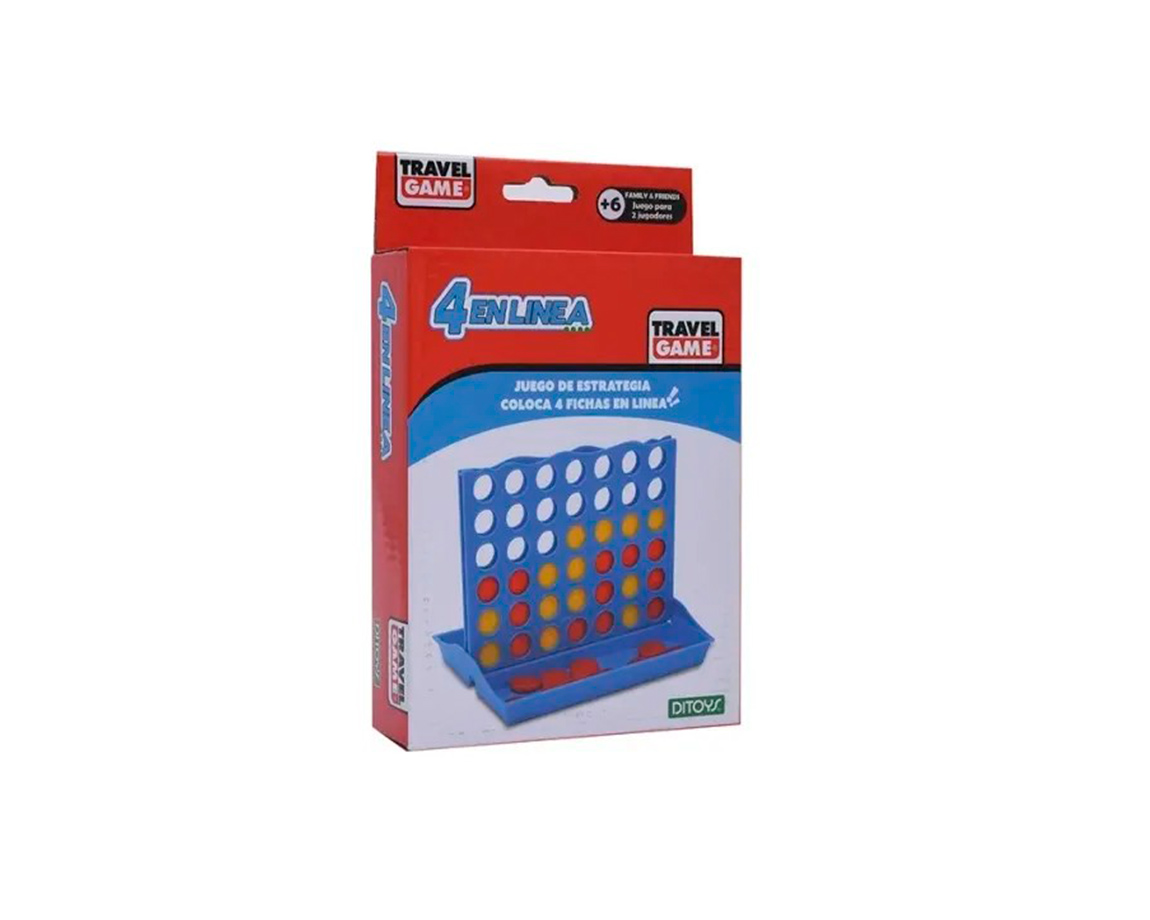 JUGUETE DITOYS 2753 4 EN LINEA TRAVEL GAME