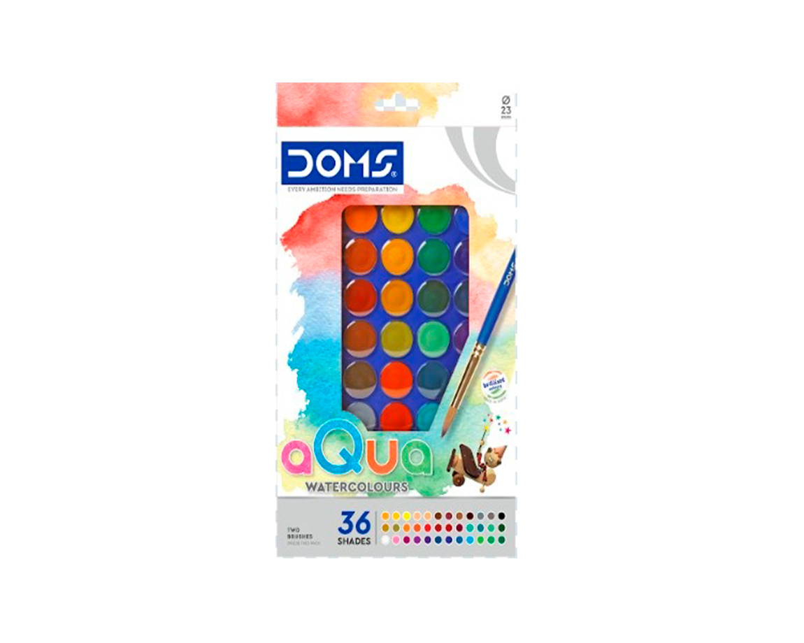 ACUARELA DOMS x 36 COL. 23mm