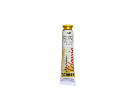 OLEOS ACRILEX 389 BLANCO IRIDISCENTE 6x20 ML