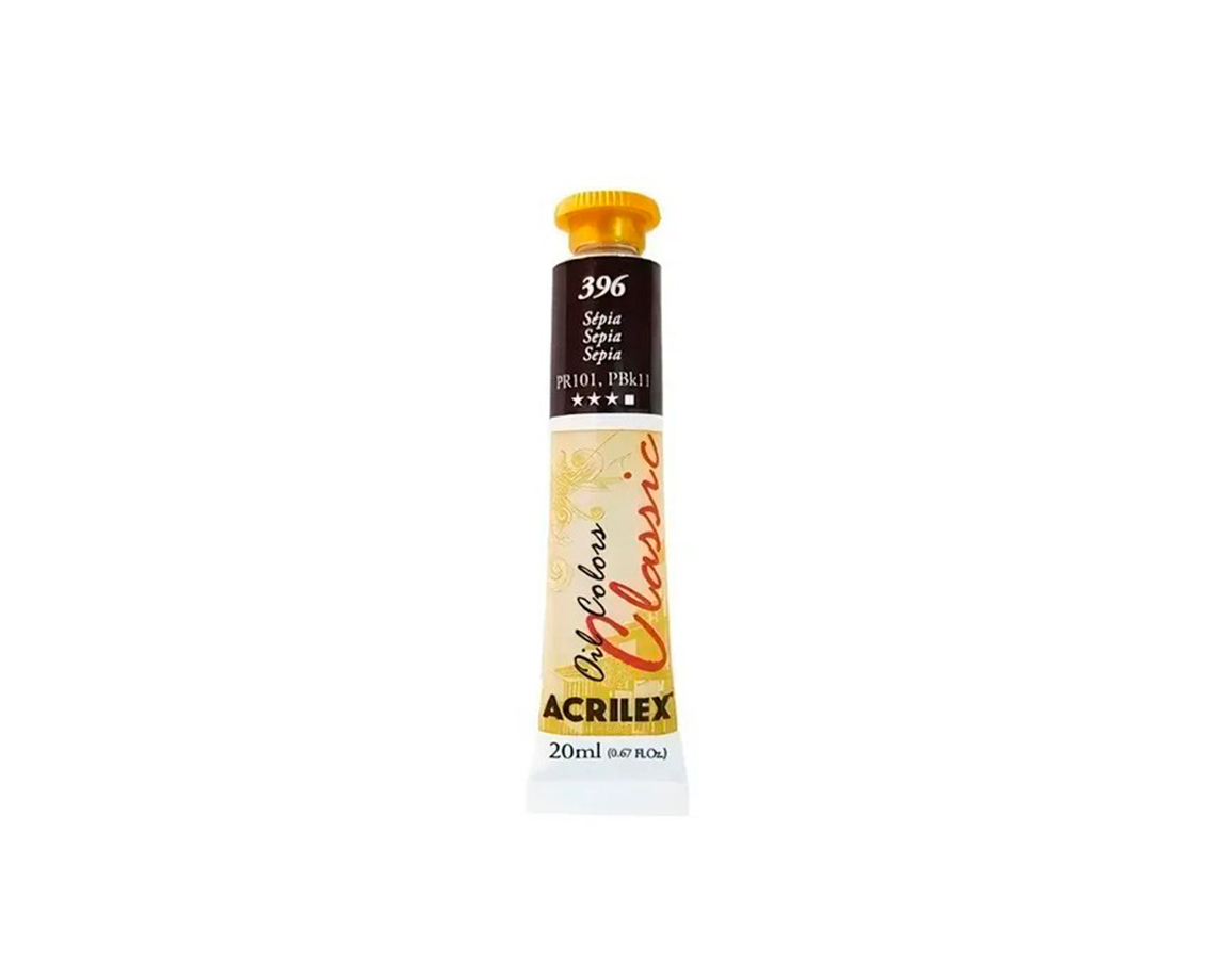 OLEOS ACRILEX 396 SEPIA 6x20 ML