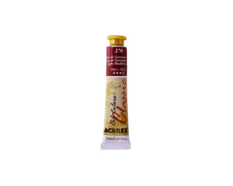 OLEOS ACRILEX 378 LACA GARANZA CLARA 6x20 ML