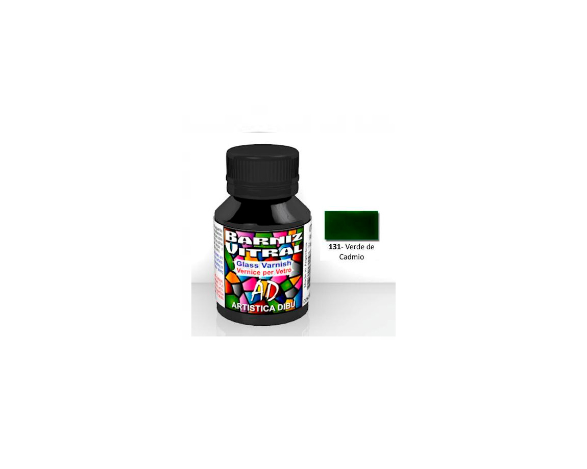 BARNIZ AD VITRAL 131 VERDE CADMIO x 50 ML