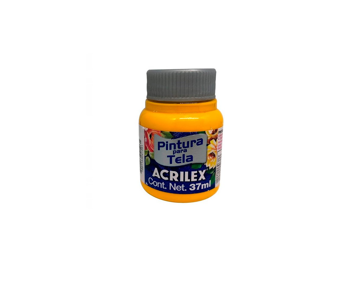 PINTURA ACRILEX VITRAL V. 505  AMARILLO ORO