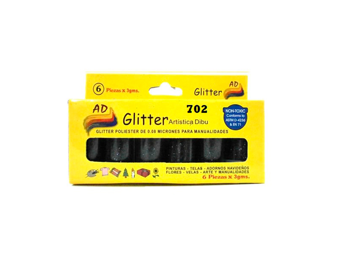 GIVRE AD TUBO 702 NEGRO 3GS  x 6 UNID.