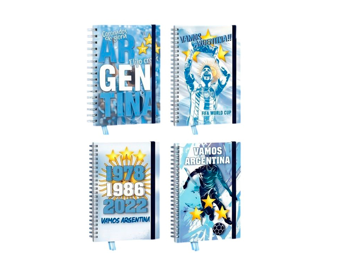 CUADERNO NIVEL 10 A5 COMBO MUNDIAL 2026 KIT COPERO T/D 120 H. =
