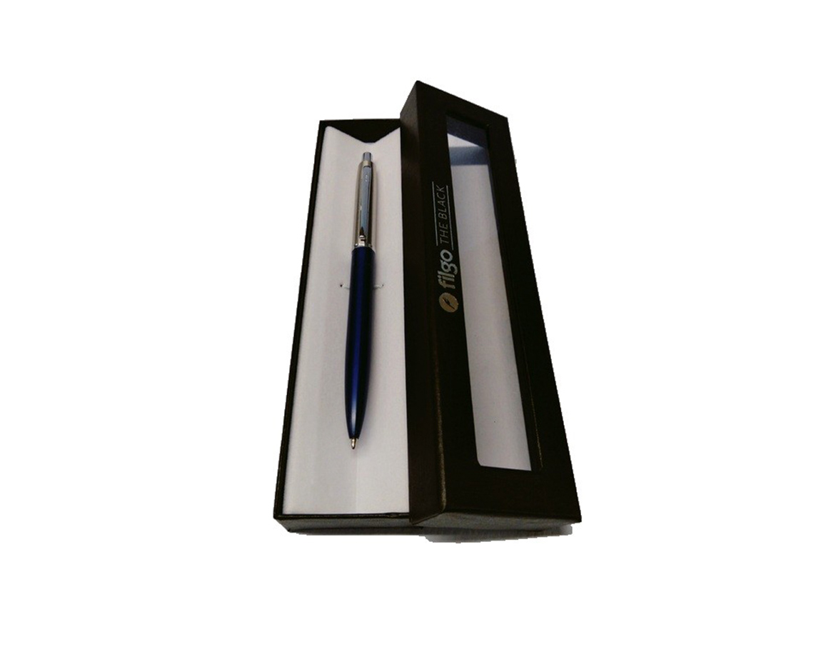 BOLIGRAFO FILGO THE BLACK JASPER AZUL/METAL