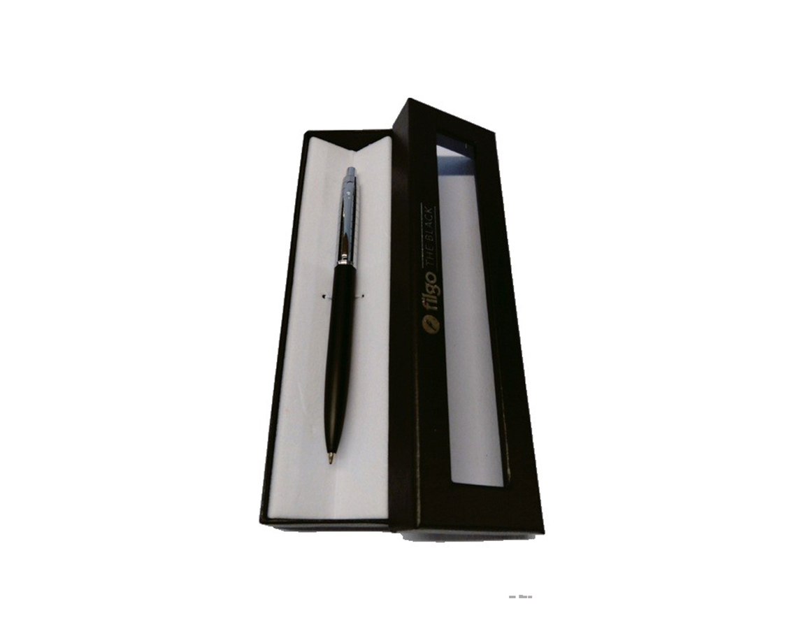BOLIGRAFO FILGO THE BLACK JASPER NEGRO/METAL