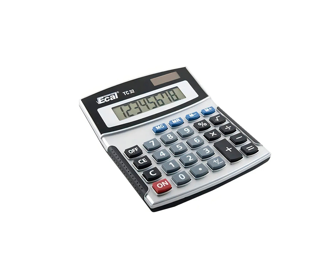 CALCULADORAS ECAL TC32 8 DIG
