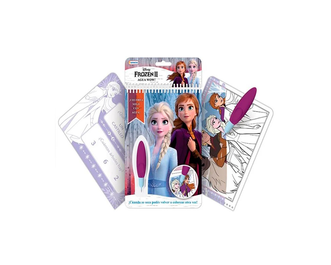 LIBRO ACTIVIDADES FROZEN AGUA WOW DFZ07837