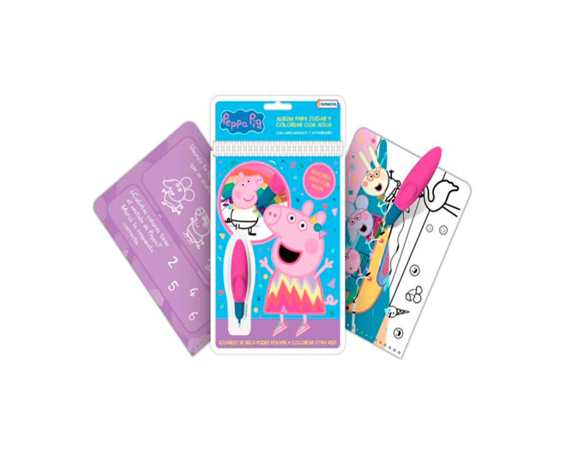 LIBRO ACTIVIDADES PEPPA PIG AGUA WOW EPP06348