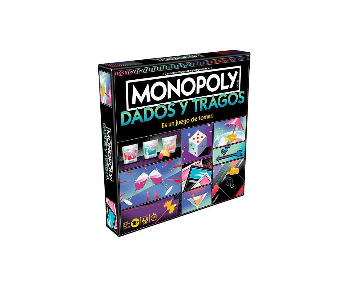 JUGUETE HASBRO G2226 FAMILY MONOPOLY JUEGO DE FIESTA