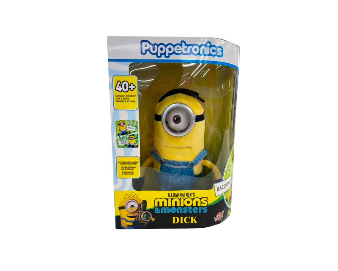 JUGUETE WABRO 59182 MUÑECO REAL FX MINIONS DICK