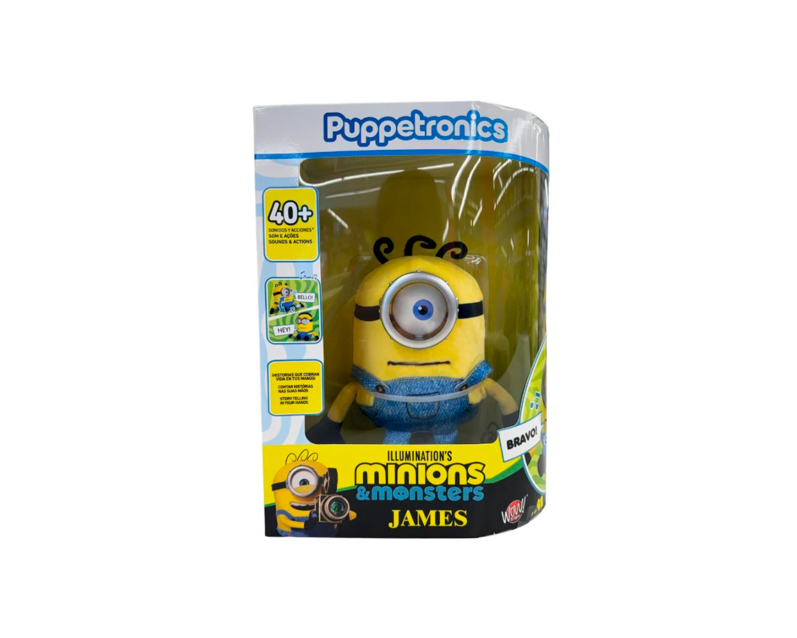 JUGUETE WABRO 59181 MUÑECO REAL FX MINIONS JAMES