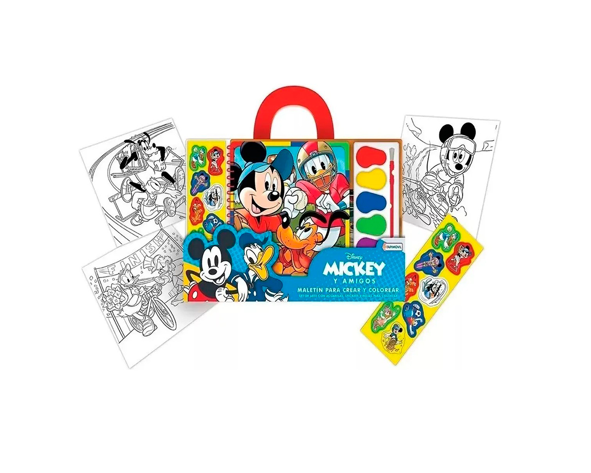 JUGUETE MICKEY/MINNIE 7693 MALETIN P/CREAR