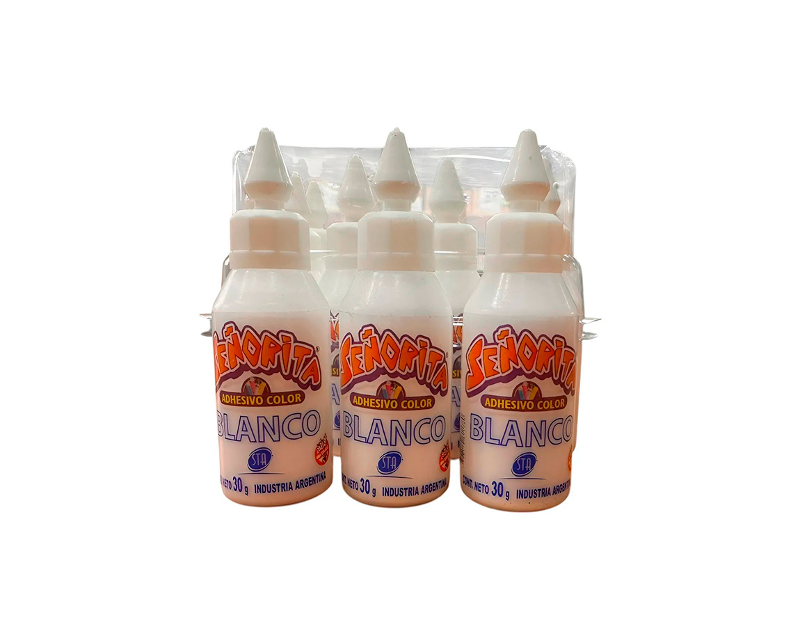 COLAS VINILICAS STA COLOR x30 BLANCO
