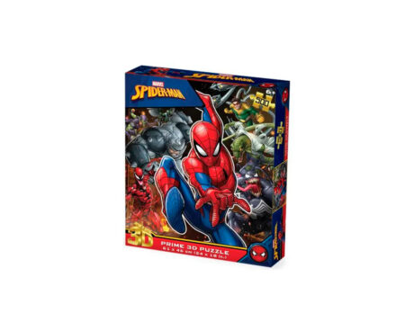 JUGUETE PUZZLE SPIDERMAN & VILLANOS 3D 500P 3D PMD026