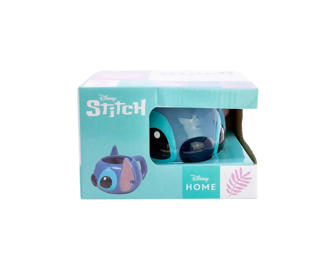 TAZA CERAMICA 3D STITCH 385ML EN CAJA STOR 78907