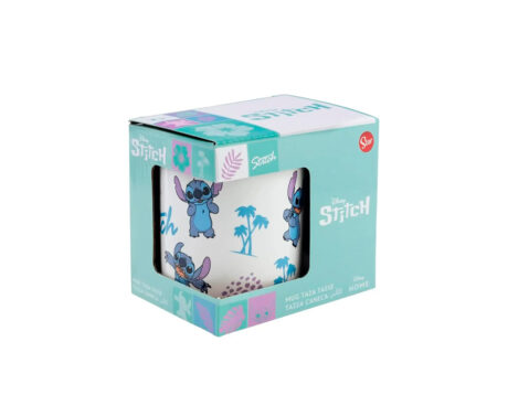 TAZA CERAMICA STITCH HOJA 88136 325ML