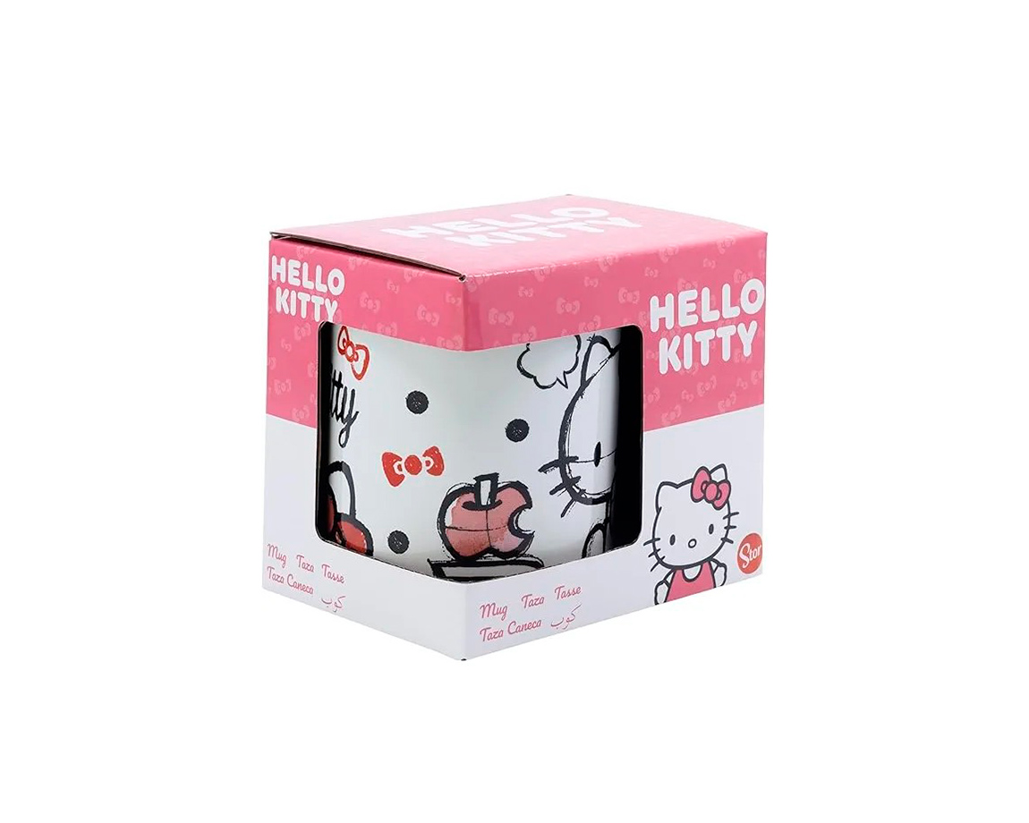 TAZA CERAMICA HELLO KITTY POEMA 325ML EN CAJA STOR 46245