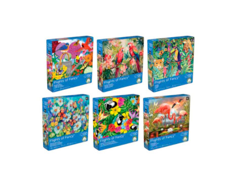 JUGUETE PUZZLE VUELOS DE LUJO 550P 6 MODELOS KPZ003