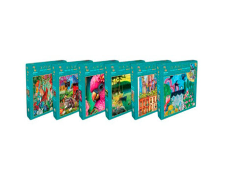 JUGUETE PUZZLE EL ENIGMA DEL ARTE 1000P 6 MODELOS KIP019