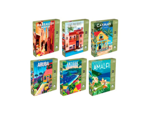 JUGUETE PUZZLE HISTORIAS DE VIAJES 550P 6 MODELOS KIP002