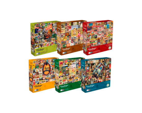 JUGUETE PUZZLE VINTAJE 1000P 6 MODELOS KIP016