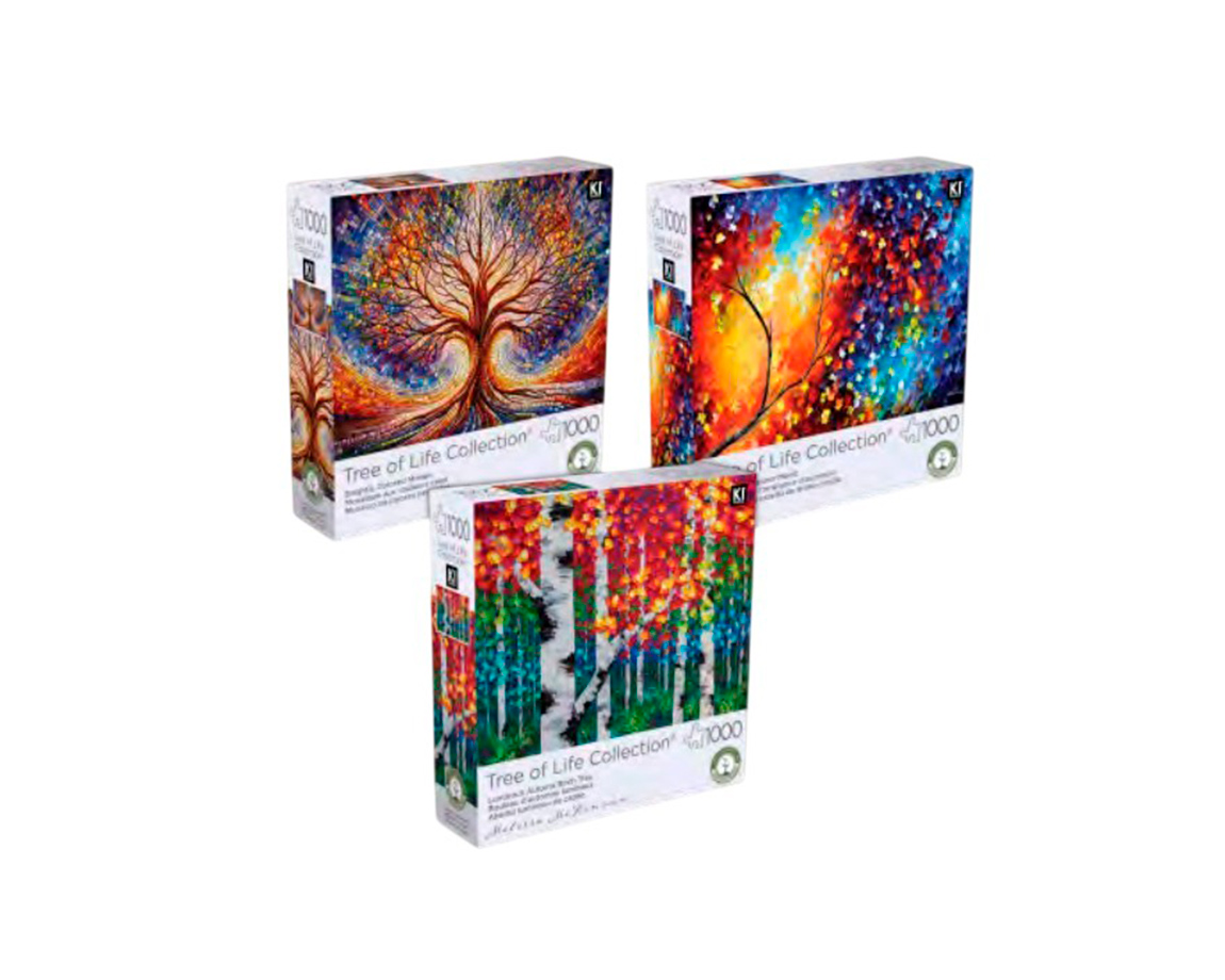 ROMPECABEZAS ARBOL DE LA VIDA 1000P SURTIDO KI PUZZLES KIP018