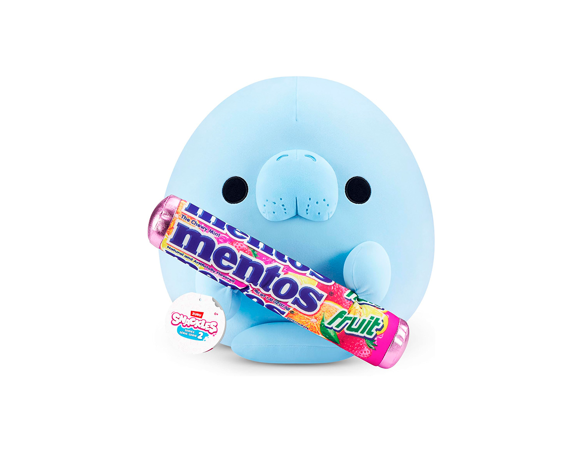 PELUCHE ZURU 8023/77573Y MANATÍ 35 CM SNACKLES