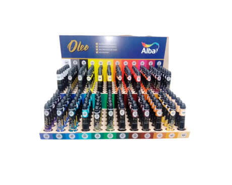 EXHIBIDOR ALBA OLEOS 6x18 ml X 144 UNID.