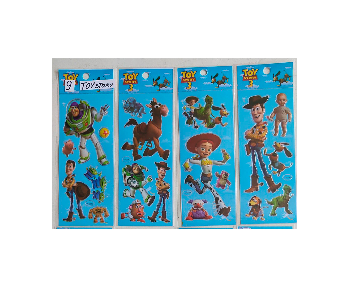 STICKERS TOY STORY x 10 U.