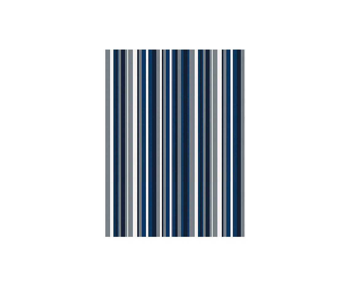 PAPEL BOBINA MURESCO 60x150 -3576-2 RAYADO TOMMY AZUL