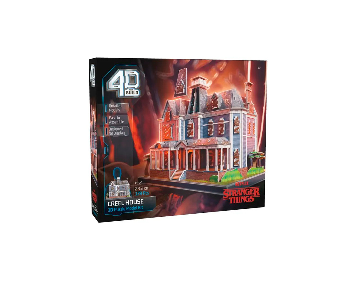 JUGUETE PUZZLE 47185 4D STRANGER THINGS VECNA HOUSE 179 PCS