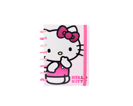 CUADERNO MOOVING LOOP 1712165 HELLO KITTY A5 DISCOS