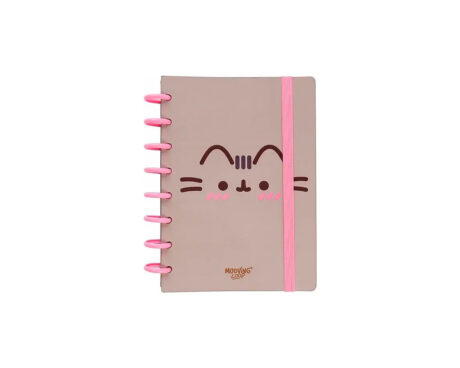 CUADERNO MOOVING LOOP 1721207 PUSHEEN A5 DISCOS