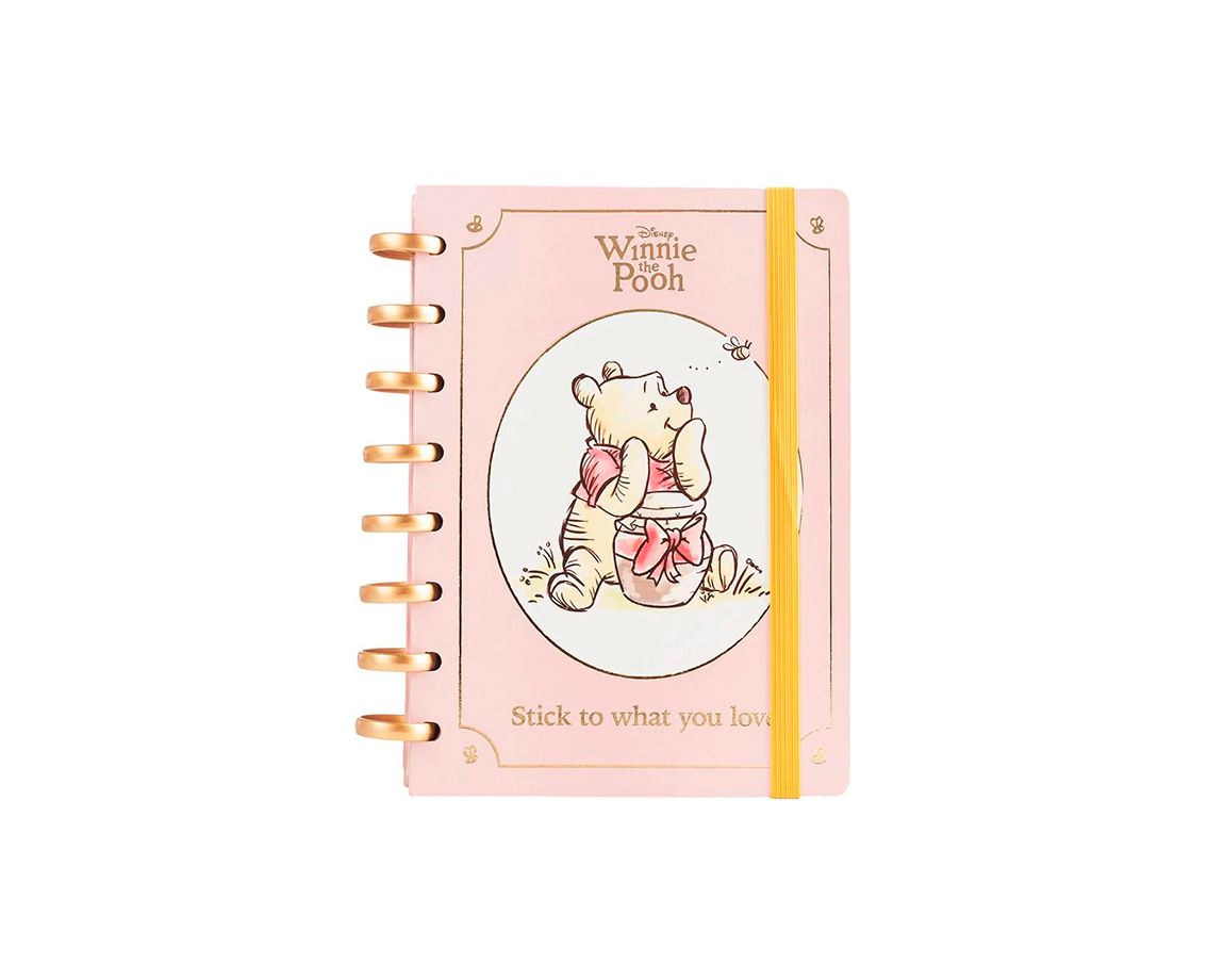 CUADERNO MOOVING LOOP 1721122 WINNIE THE POOH A5 DISCOS