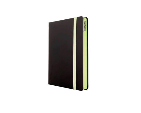 CUADERNO MOOVING 1246100 A5 NOTES T/D RAYADO BLACK EDITION