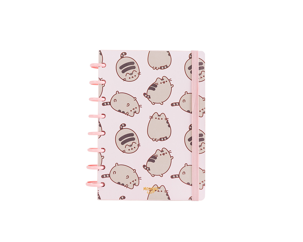 CUADERNO MOOVING LOOP 1711207 PUSHEEN CARTA DISCOS